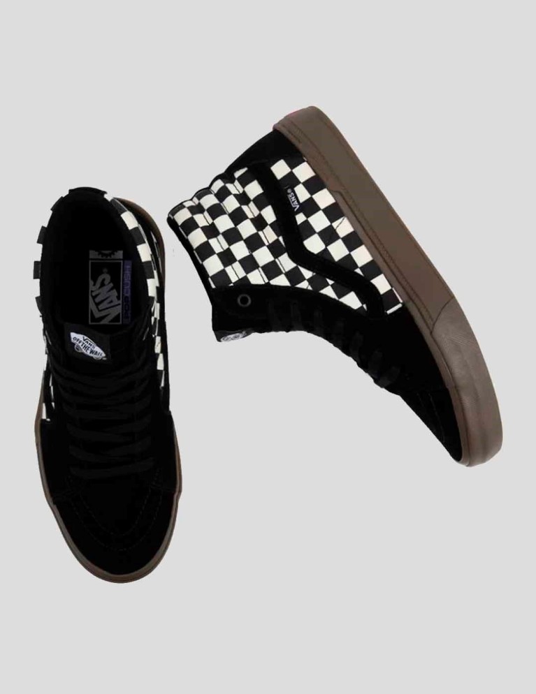 Zapatillas skate VANS bmx sk8-hi checkered/black